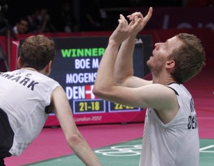 London 2012: Day 8 - Men's Doubles Semis: Korea’s Loss is Denmark’s Gain