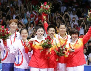WD Gold for China; Lin Dan-Chong Wei in Dream Final
