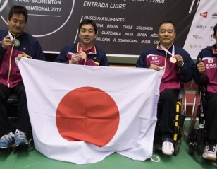 Nagashima Shines at Peru Para-Badminton International